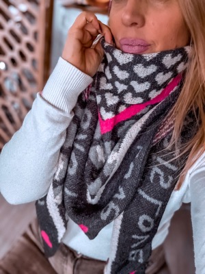 ECHARPE SWEETIE GRISE