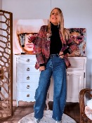 JEAN DENIM BARREL LEG