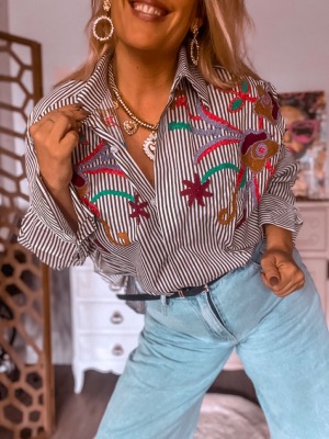 CHEMISE RAYURES LISA