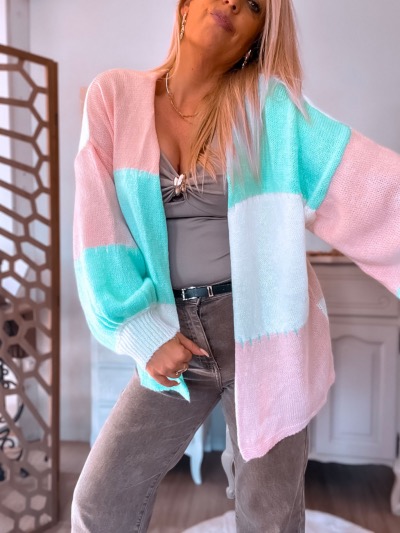 GILET MARCEAU PASTEL