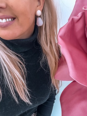 BOUCLES ROSE FRANCINE BRAMLI