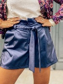 SHORT SIMILI CUIR JILL