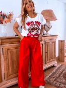 T SHIRT RED SUGAR