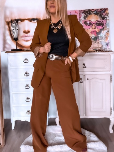 PANTALON MYA CHOCOLAT