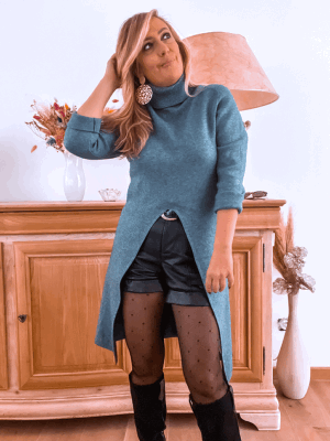 ROBE PULL ELLA BLEU JEAN