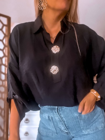 BLOUSE ISSY NOIRE