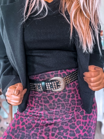 CEINTURE ROX NOIRE