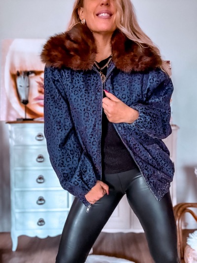 MANTEAU JUNGLE NIGHT