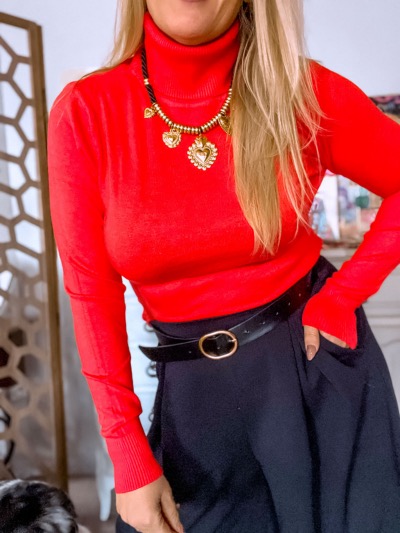 PULL DAPHNE ORANGE SANGUINE