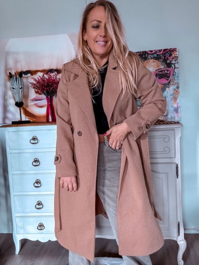MANTEAU SACHA CAMEL