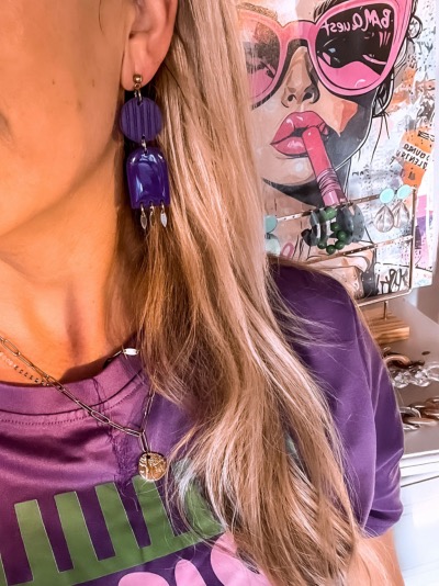 BOUCLES PHILIPPINE BOHEME VIOLETTE
