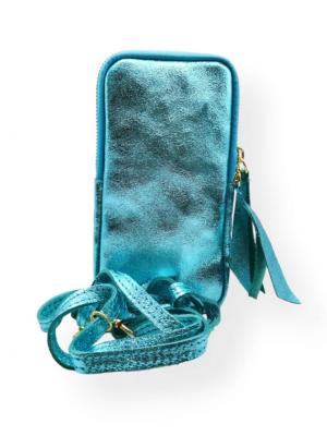 POCHETTE TELEPHONE BLEU JEAN