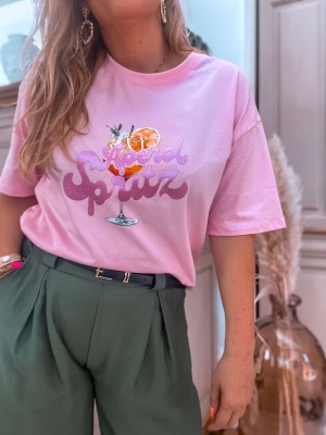 T SHIRT SPRITZ ROSE